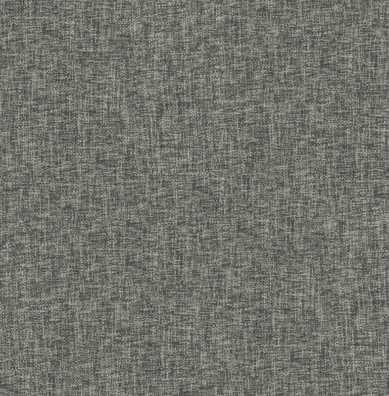 media image for Textile Plain Linen Wallpaper in Black 286