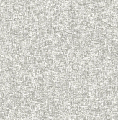 product image of Textile Plain Linen Wallpaper in Soft Grey  534