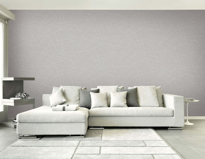 product image for Geometric Triangles Wallpaper in Grey 31