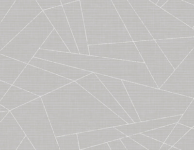 product image of Geometric Triangles Wallpaper in Grey 591