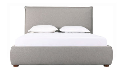 product image for luzon queen bed light grey by bd la mhc rn 1129 40 25 99