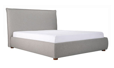 product image for luzon queen bed light grey by bd la mhc rn 1129 40 28 64