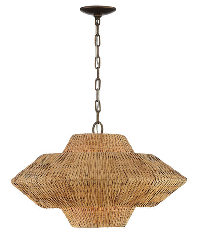 product image for Luca Rattan 3 Tier Chandelier By Lumanity 1 34