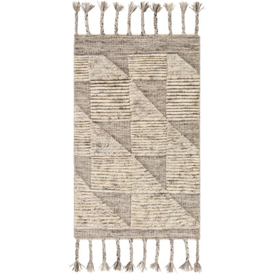 product image for Sahara Wool Dark Brown Rug Flatshot 3 Image 5