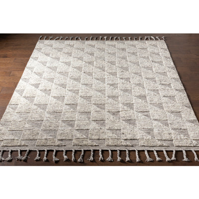 product image for Sahara Wool Dark Brown Rug Corner Image 97