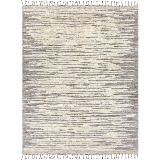 media image for Sahara Wool Medium Gray Rug Flatshot Image 29