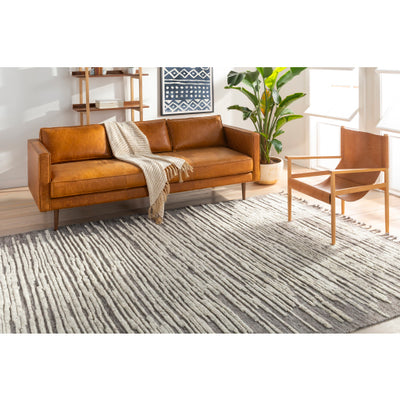 product image for Sahara Wool Medium Gray Rug Roomscene Image 58