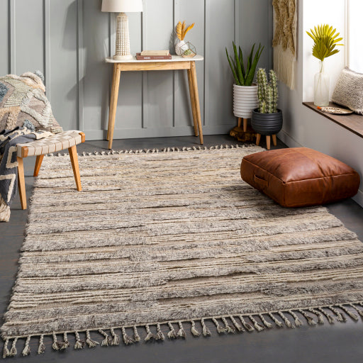 media image for Sahara Wool Beige Rug Roomscene Image 2 262