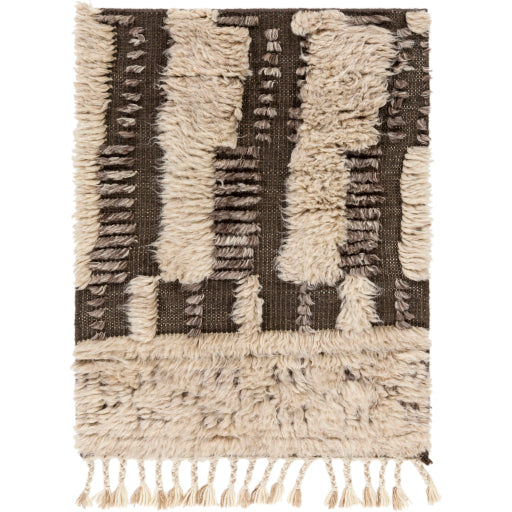 media image for Sahara Wool Charcoal Rug Flatshot 2 Image 275