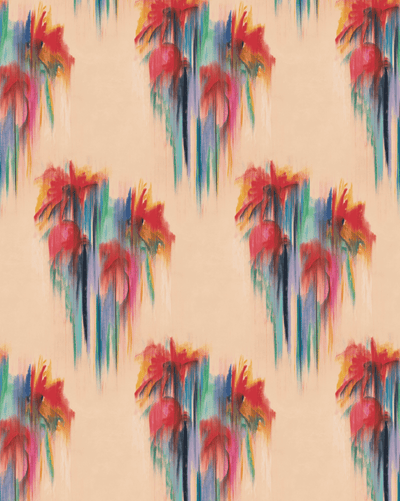 product image for Samantha Wallpaper in Tropical Peach 25