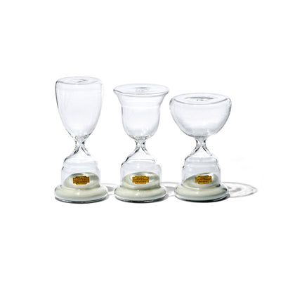 product image for trophy shaped sandglass white no 2 design by puebco 3 76