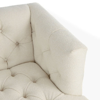 product image for Baxter Serpette Ivory T-Arm Sofa 70