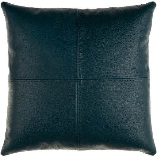 media image for Sheffield Leather Denim Pillow Flatshot Image 235