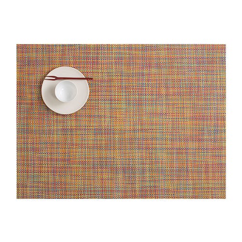 media image for mini basketweave placemat by chilewich 100132 002 5 22