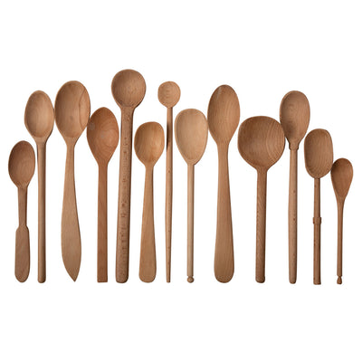 product image of set of 13 large baker s dozen wood spoons design by sir madam 1 541