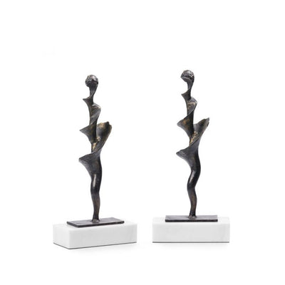 product image of Spiral Statue - Set of 2 1 569