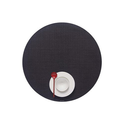 product image for mini basketweave round placemat by chilewich 100408 002 1 51