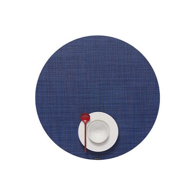 product image for mini basketweave round placemat by chilewich 100408 002 11 72
