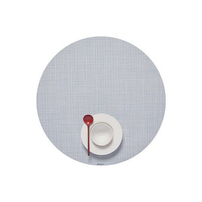 product image for mini basketweave round placemat by chilewich 100408 002 18 19