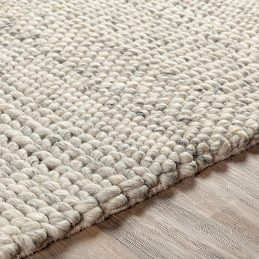 media image for Tahoe Wool Cream Rug Texture Image 287