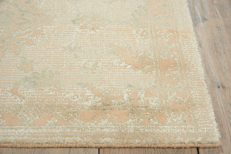 media image for luminance hand loomed cream mint rug by nourison nsn 099446194398 4 29