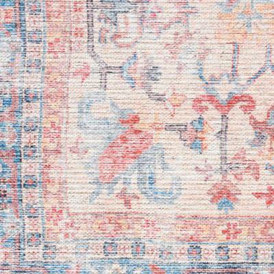 product image for Nicole Curtis Machine Washable Series Blue Multi Vintage Rug By Nicole Curtis Nsn 099446164667 5 68