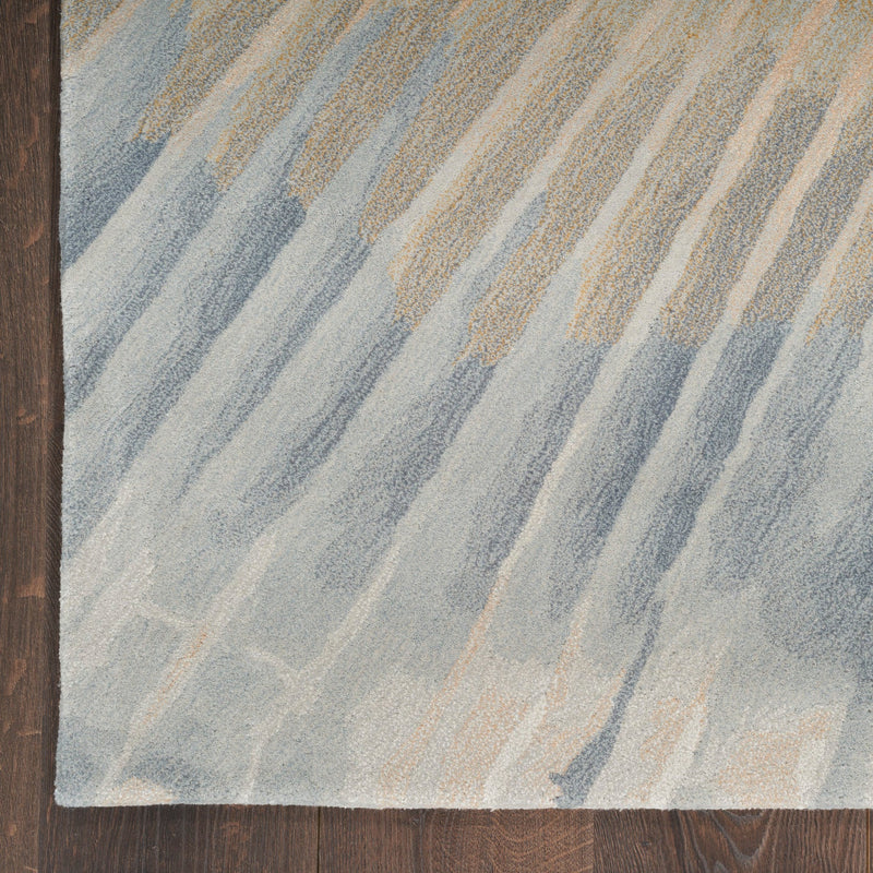 media image for Nourison Home Prismatic Sand Modern Rug By Nourison Nsn 099446160102 3 270