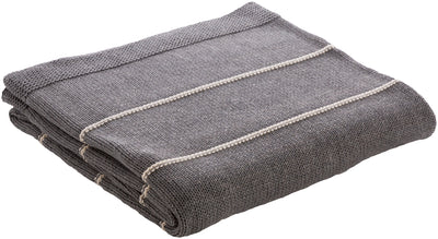 product image for Torsten TSN-1000 Knitted Throw in Medium Grey & Cream by Surya 22
