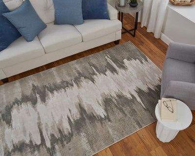 product image for Orin Abstract Gray/Taupe/Ivory Rug 9 3