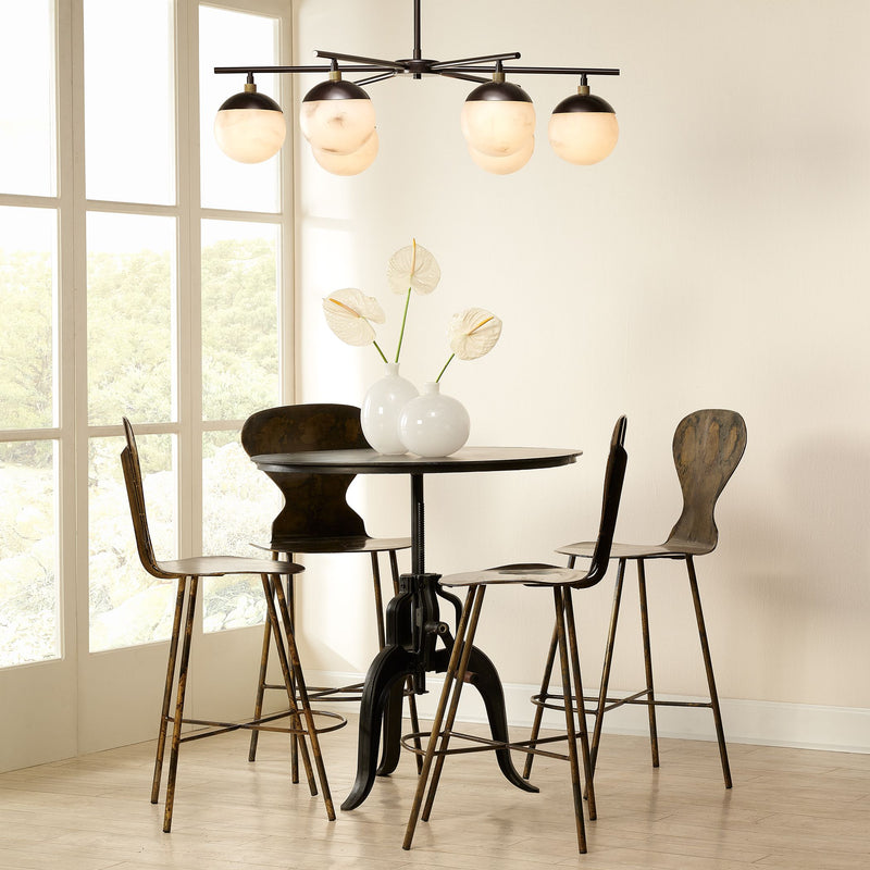media image for metro 6 light chandelier by bd lifestyle 5metr6 chob 4 224