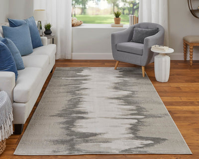 product image for Orin Abstract Gray/Taupe/Ivory Rug 8 73