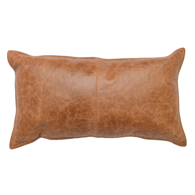 media image for leather dumont chestnut pillow 1 1 248