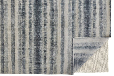 product image for Malana Handwoven Gradient Dark Slate Blue Rug 5 70