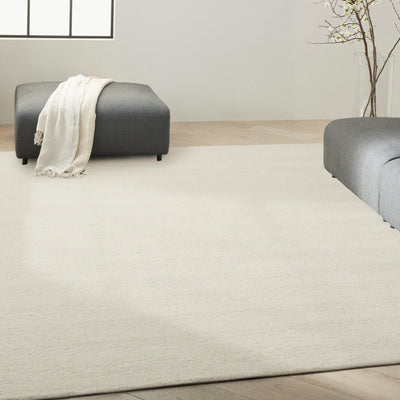 product image for Calvin Klein Spun Ivory Farmhouse Indoor Rug 6 61