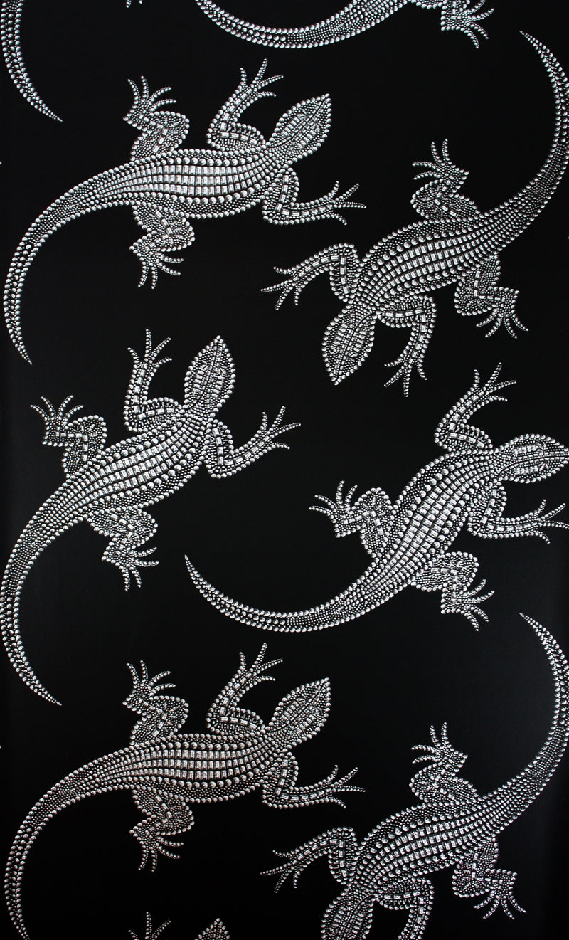 media image for Komodo Wallpaper in black and white Color by Osborne & Little 250