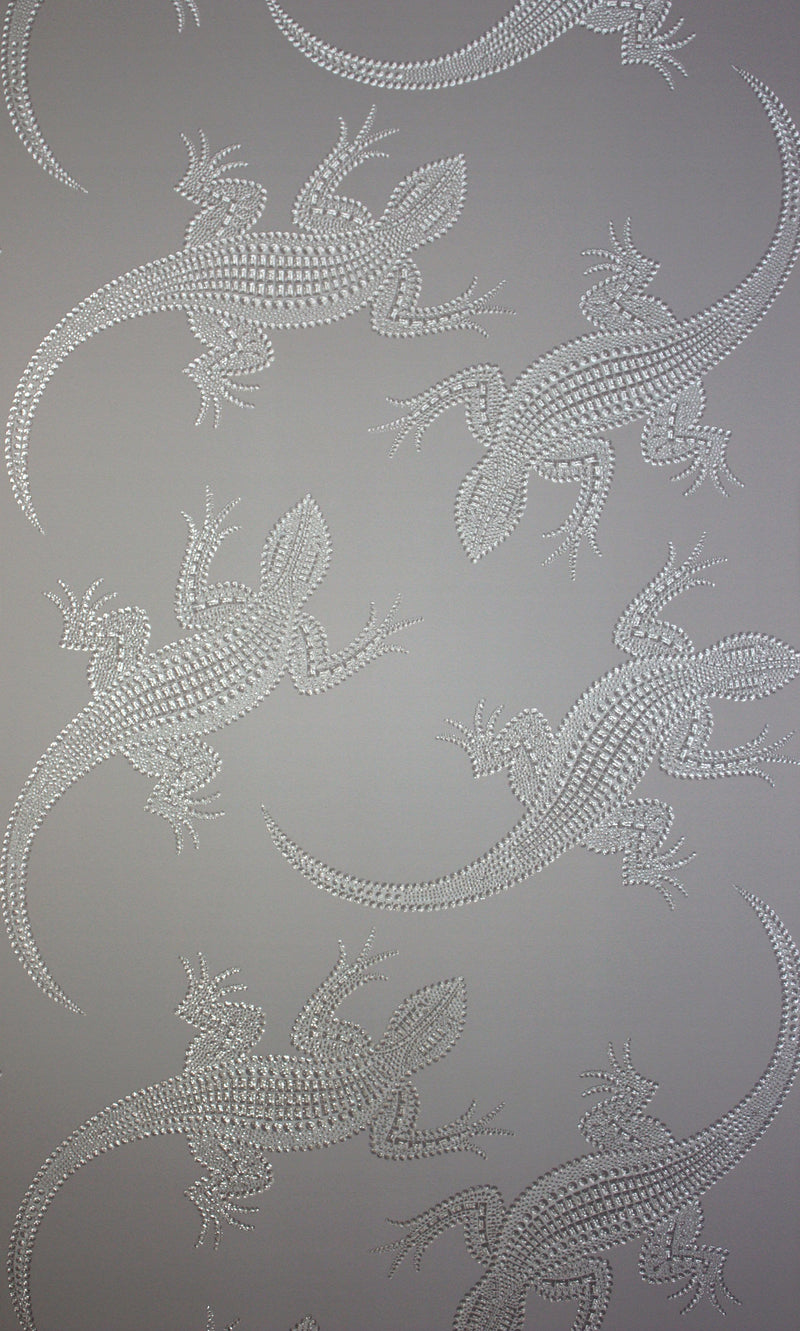 media image for Komodo Wallpaper in gray Color by Osborne & Little 297