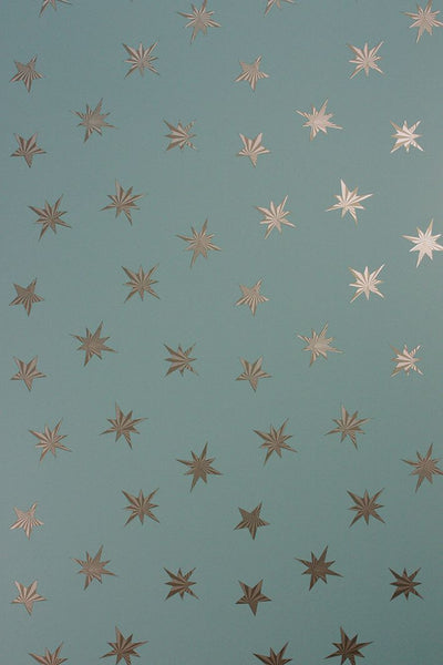 product image of Sample Sirius Wallpaper in roman silver from the Belvoir Collection by Matthew Williamson 566