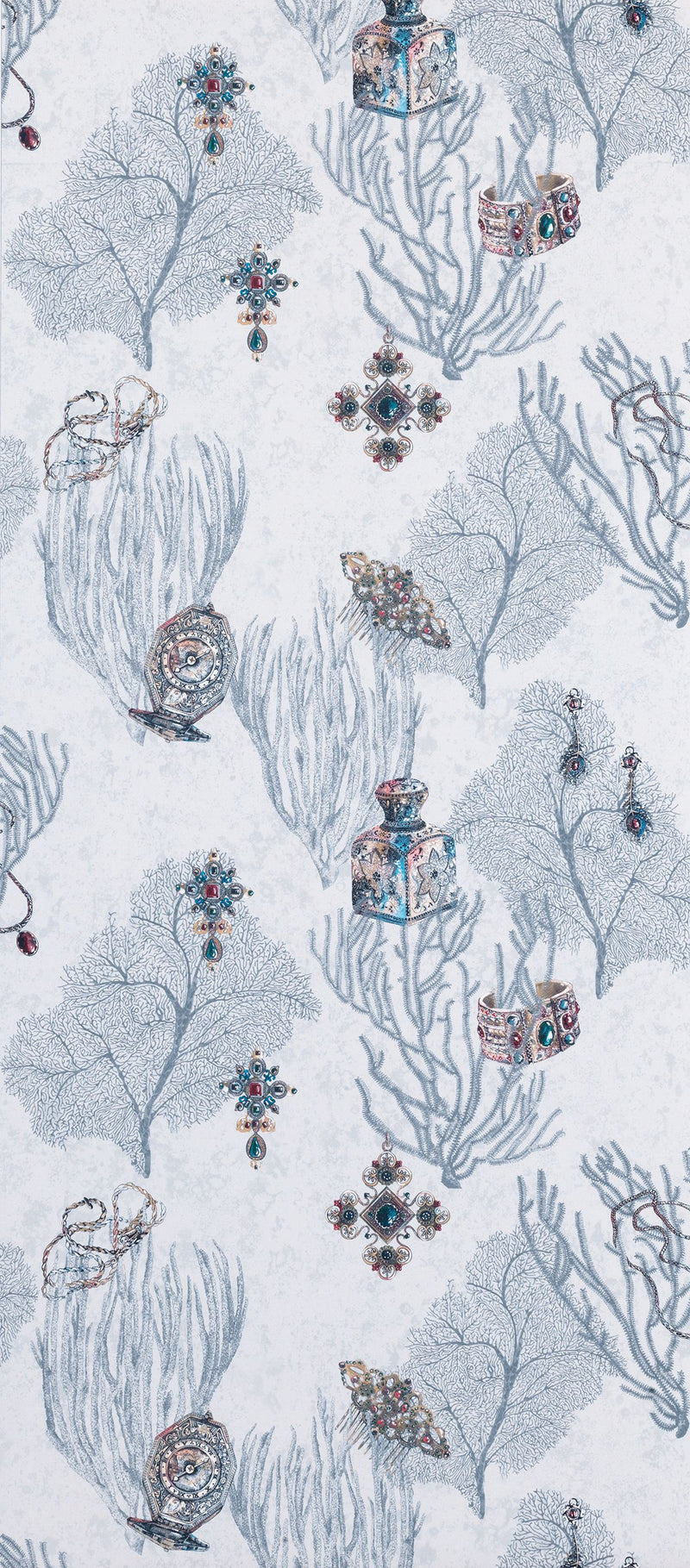 media image for Coralino Wallpaper in gray from the Deya Collection by Matthew Williamson 234