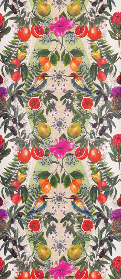 product image of Sample Talavera Wallpaper in multi-color from the Deya Collection by Matthew Williamson 574