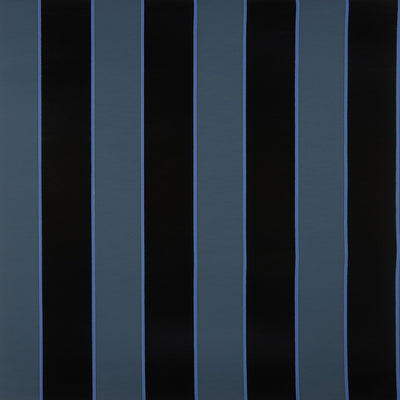 product image for Regency Stripe Indigo/Cobalt Flocked Wallpaper 97