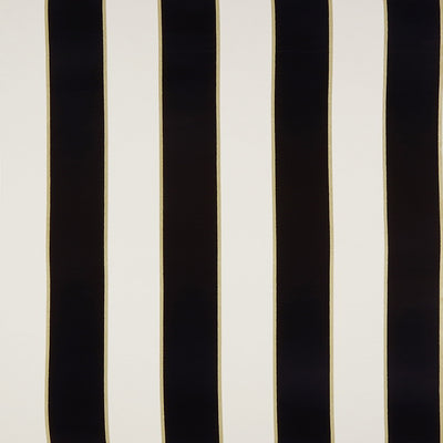 product image of Regency Stripe Ivory/Black Flocked Wallpaper 512