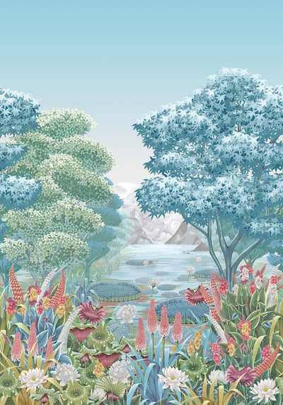 product image of Rhapsody Elysium Aqua Wall Mural 578