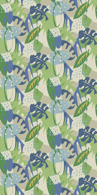 product image for Irisa Zylina Indigo/Emerald Wallpaper 1