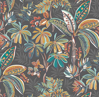 product image of Irisa Tivoli Charcoal Wallpaper 534