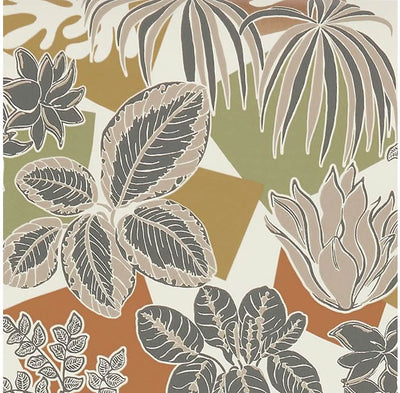 product image of Irisa Frondoso Copper/Charcoal Wallpaper 56