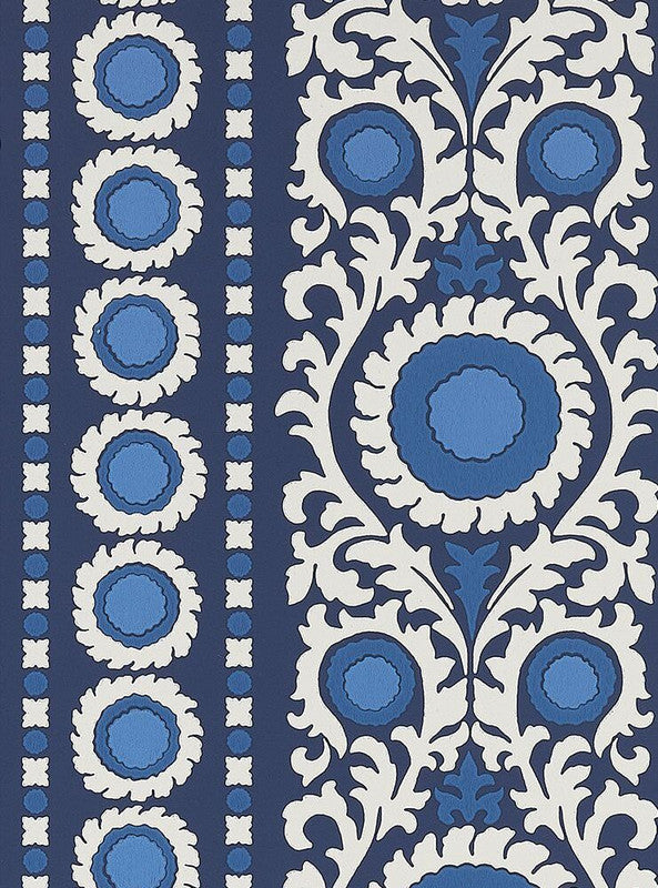 media image for Byzance Samrina Indigo Wallpaper 239