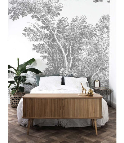 product image for Engraved Landscapes No. 3 Wall Mural by KEK Amsterdam 62