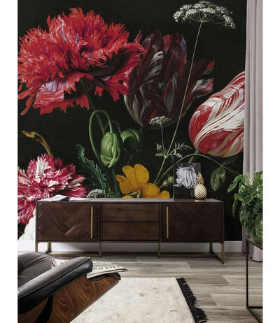 product image for Golden Age Flowers No. 2 Wall Mural by KEK Amsterdam 39