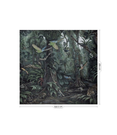 product image for Tropical Landscapes No. 2 Wall Mural by KEK Amsterdam 77