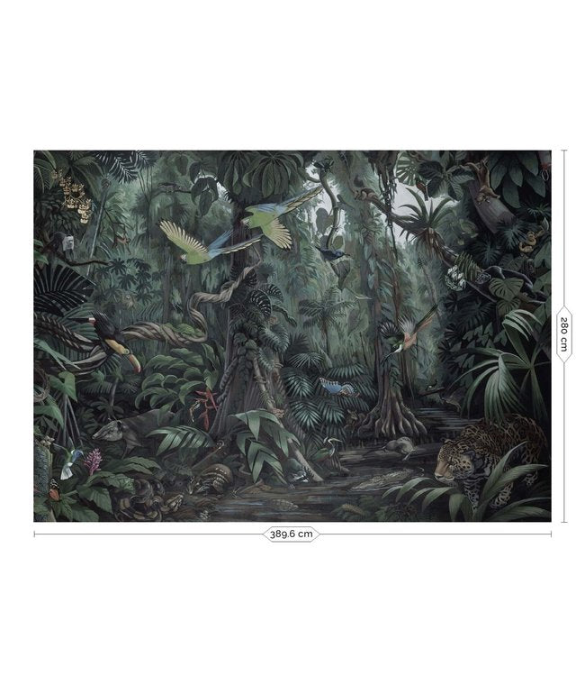 media image for Tropical Landscapes No. 2 Wall Mural by KEK Amsterdam 223